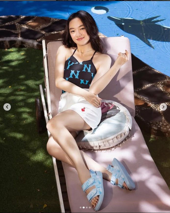 Ngoại hình của Kaity Nguyễn cũng luôn gây chú ý. Dù chỉ cao khoảng 1m50 nhưng cô nàng sở hữu vóc dáng tuyệt đối gợi cảm.