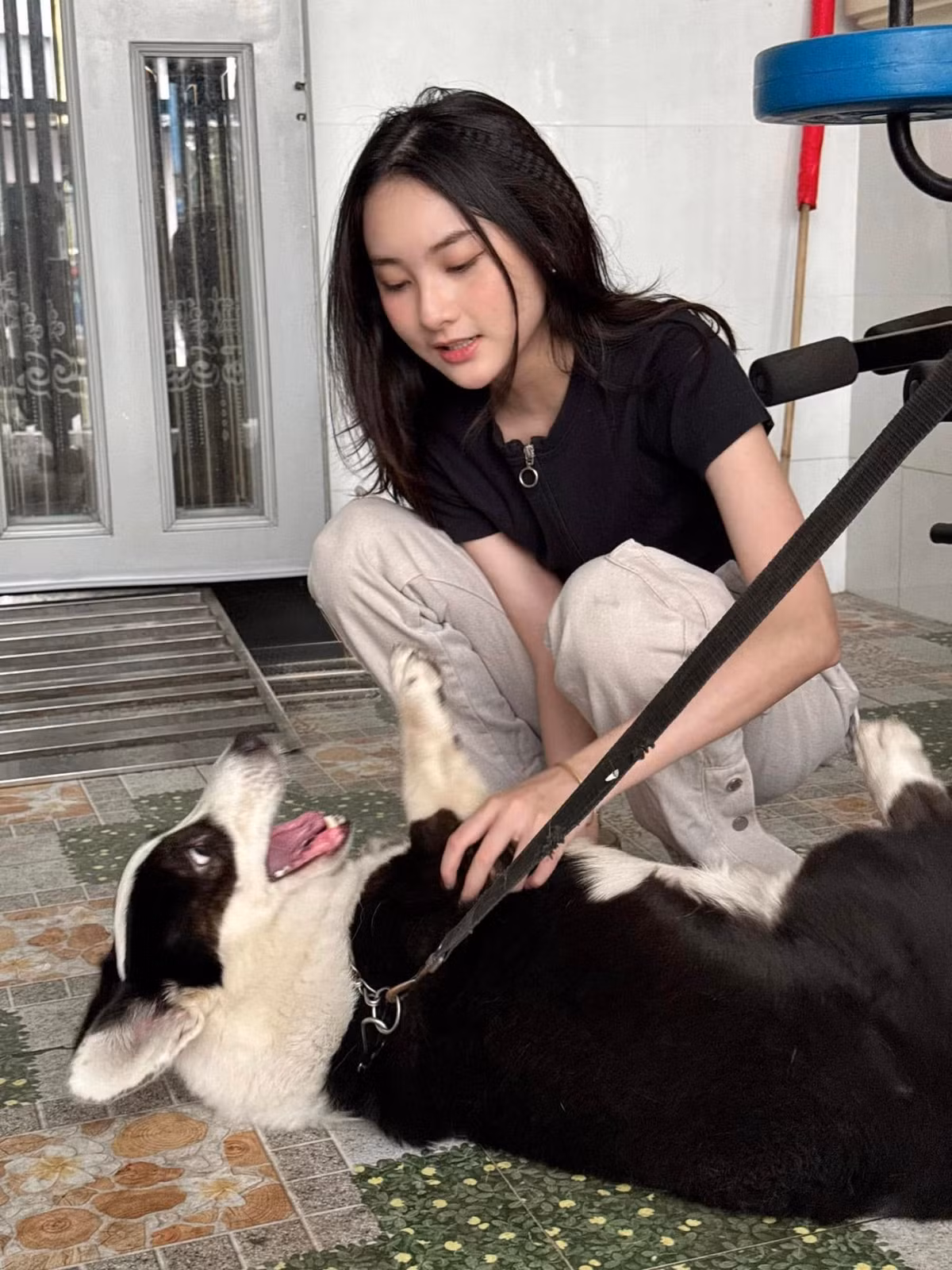 Ngay sau đó, DiTi cũng bật chế độ "cấm chat", không còn "gáy" mạnh mẽ với người xung quanh.