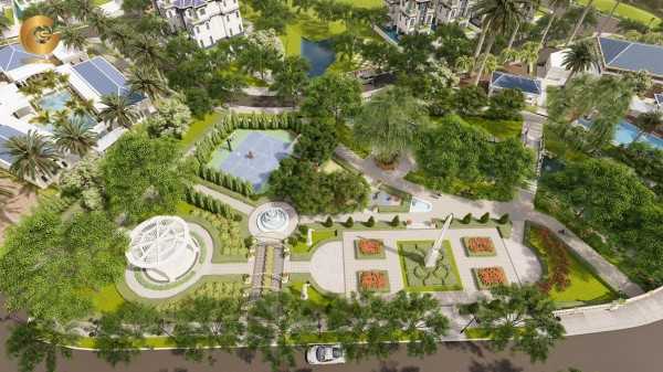 Phối cảnh dự án Royal Streamy Villas.