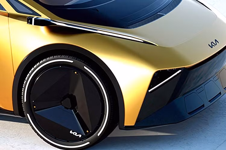 Dải đèn LED chạy suốt chiều ngang đầu xe và các đường bo cong mềm mại tạo nên một diện mạo hiện đại, gần gũi với các mẫu EV thể thao như Polestar 5 hay Lotus Emeya.