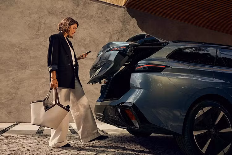 Thay vì thêm dải LED kéo dài toàn chiều rộng như xu hướng đang thịnh hành trong làng ô tô thế giới, Peugeot lại chọn các sợi sáng đặt trên lưới tản nhiệt sơn cùng màu thân xe. Điểm nhấn khác nằm ở logo phát sáng lần đầu tiên xuất hiện trên xe Peugeot và có thể sẽ được áp dụng cho các mẫu ôtô tương lai của hãng.