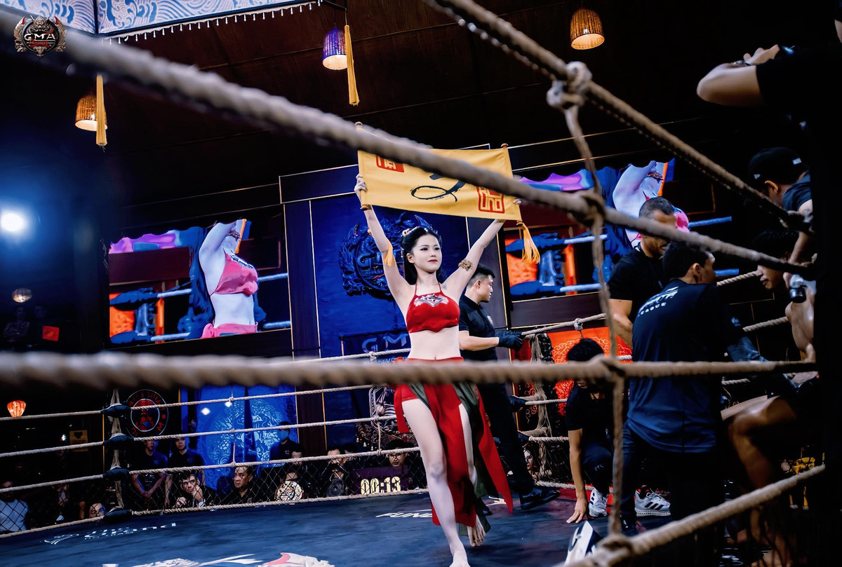 Ngay lập tức hình ảnh của Kiều Oanh được nhiều fanpage đăng tải lại và nhận về vô vàn ý kiến của netizen.