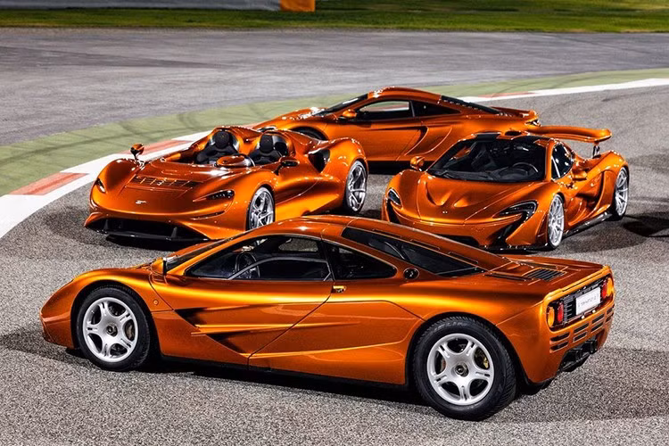 Bên cạnh McLaren F1, bộ sưu tập còn bao gồm những dòng xe biểu tượng như: McLaren P1 và P1 GTR; McLaren Senna và Senna GTR; McLaren Speedtail, Sabre, Elva và nhiều phiên bản hiệu suất cao Longtail (LT).