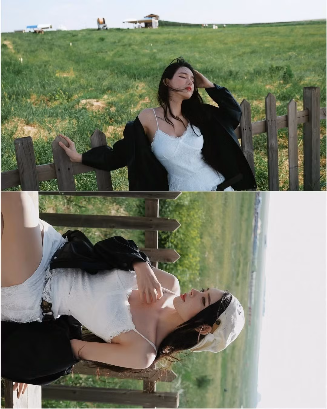 Dù chỉ là những khoảnh khắc đời thường, Bích Hạnh vẫn cho thấy vẻ đẹp khỏe khoắn, tràn đầy năng lượng của một người yêu thích thể thao.