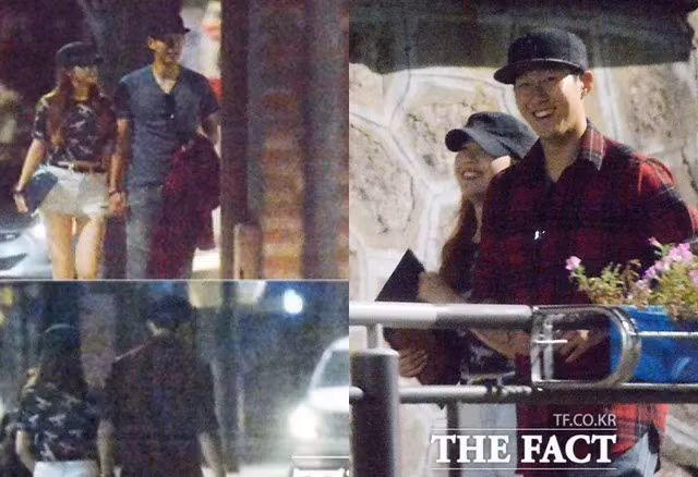 Năm 2014, truyền thông Hàn Quốc đăng tải loạt ảnh cho thấy Son Heung-min và nữ thần tượng Minah (thành viên nhóm Girl's Day) cùng nhau dạo phố vào buổi tối, làm dấy lên nghi vấn hẹn hò.