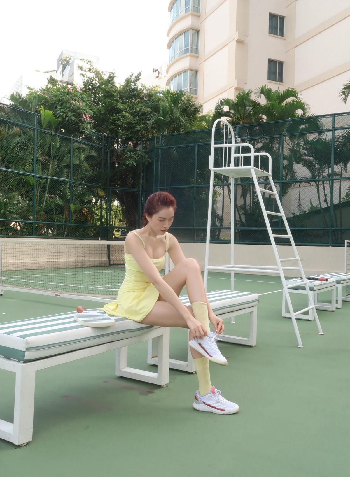 View - “Nữ MC chân dài” Thanh Thanh Huyền khoe trọn nhan sắc trên sân pickleball | Báo Tri thức và Cuộc sống - TIN TỨC PHỔ BIẾN KIẾN THỨC 24H