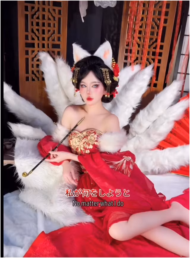 Màn cosplay Ahri của Phan Hoàng Thiên Thy được chính chủ giới thiệu là phiên bản "promax". Ngắm video biến hình, người xem thấy được sự hoàn hảo đến từng chi tiết.