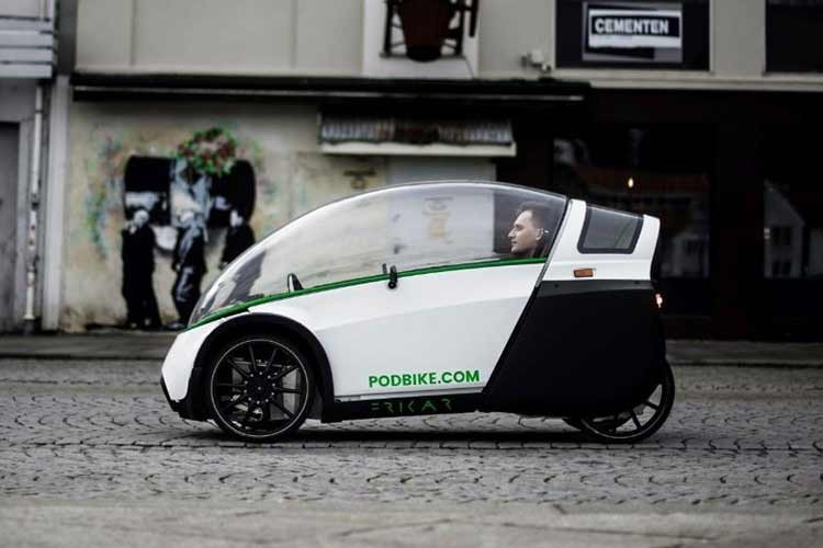 Cấu hình bốn bánh trên xe đạp điện TwoZero được kết hợp cùng hệ thống treo độc lập giúp xe đạt độ cân bằng vượt trội, loại bỏ nỗi lo đổ ngã của xe hai bánh truyền thống.