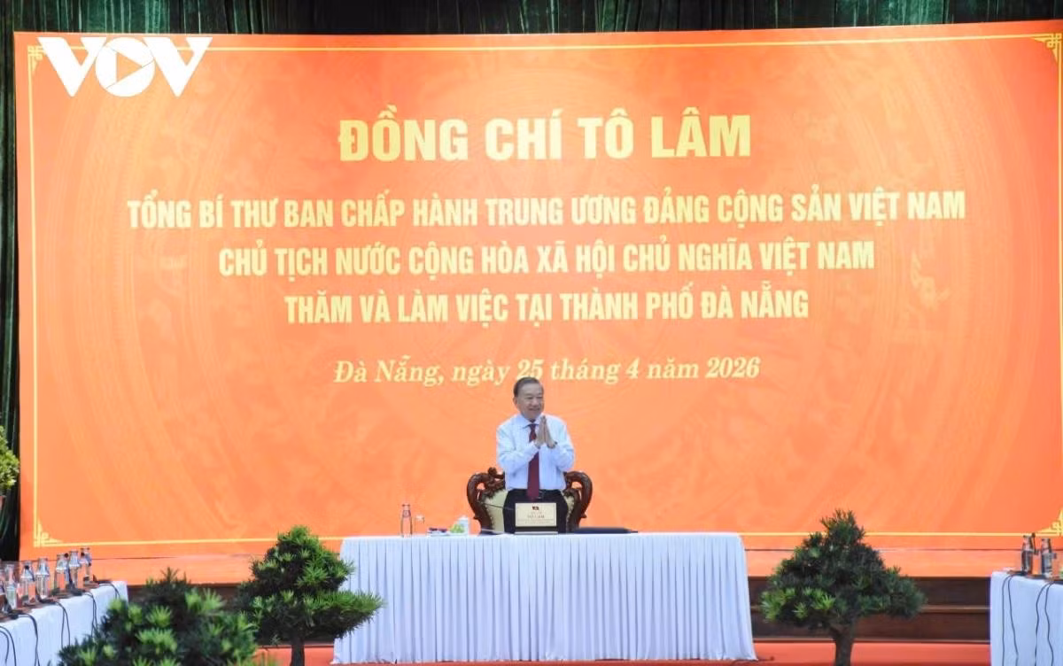 Tổng Bí thư, Chủ tịch nước Tô Lâm tại buổi làm việc.