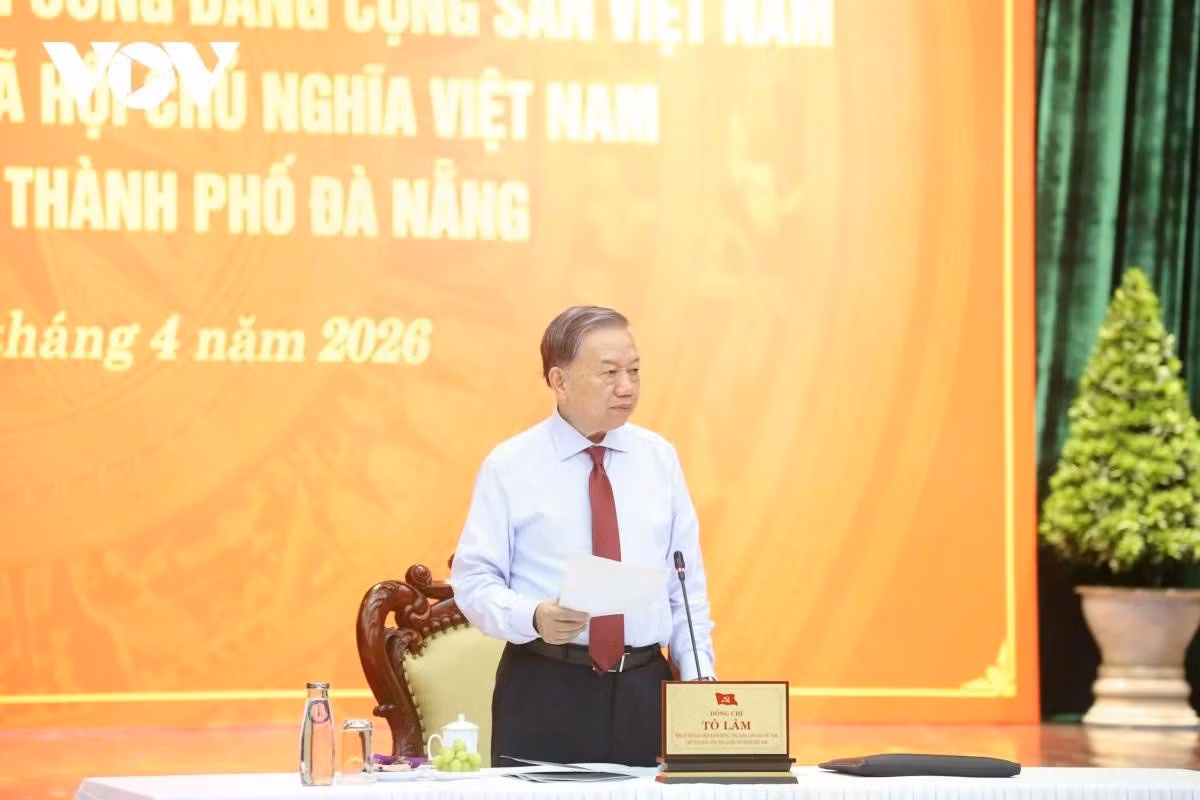 Tổng Bí thư, Chủ tịch nước đề nghị, Đà Nẵng tập trung xây dựng, chỉnh đốn Đảng và hệ thống chính trị trong sạch, vững mạnh toàn diện; nâng cao năng lực lãnh đạo, sức chiến đấu và hiệu quả tổ chức thực hiện.