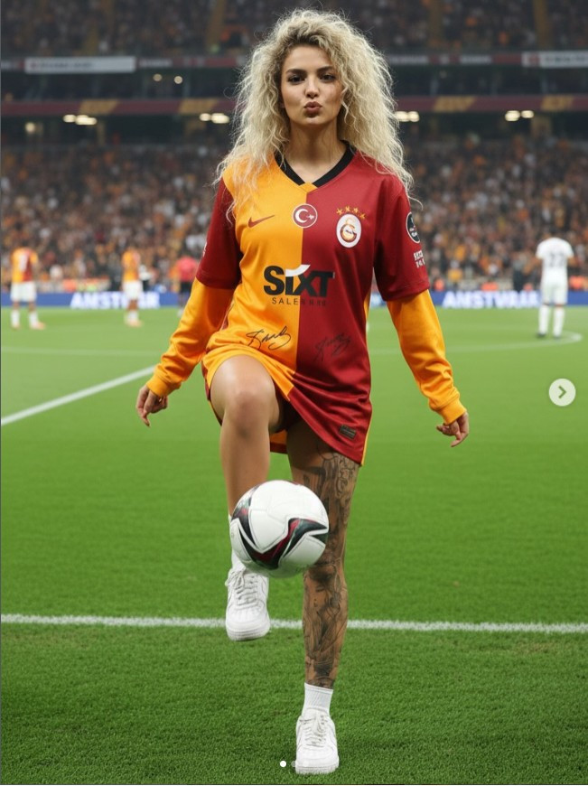 Không chỉ gây tò mò vì là người mẫu được tạo nên hoàn toàn bằng AI, Elisse AI còn thu hút hàng triệu người theo dõi nhờ hình ảnh gợi cảm, cá tính cùng tình yêu mãnh liệt dành cho bóng đá – đặc biệt là khi cô thường xuyên xuất hiện trong trang phục thi đấu, tại sân cỏ hoặc các bối cảnh mang đậm hơi thở thể thao.