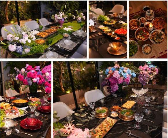 Đến khoảng 5h chiều, Thùy Linh tan làm về về nhà nấu ăn. Mỗi bữa ăn chuẩn bị mất khoảng 2 tiếng, có hôm delay và món ăn hỏng thì 9h tối cả nhà mới được ăn cơm.