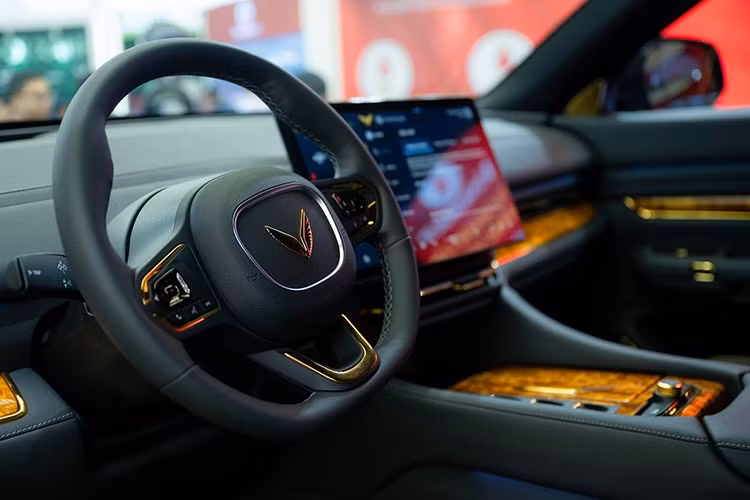 Bên trong Lạc Hồng 900 LX là không gian nội thất 2 hàng ghế với 5 chỗ ngồi. Nội thất được ốp, bọc và mạ bởi các loại vật liệu cao cấp như gỗ quý Golden Nanmu, da Nappa hay vàng thật. Toàn bộ chi tiết mạ vàng trong và ngoài xe đều được làm hoàn toàn thủ công.