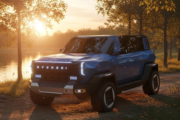 Dù chỉ là concept được tạo ra bởi nhà thiết kế kỹ thuật số Apoorv Garg, Hyundai Nubra đã ngay lập tức thu hút sự chú ý nhờ ngoại hình vuông vức, đậm chất off-road và nhiều chi tiết gợi liên tưởng đến những cái tên đình đám như Jeep Wrangler, Ford Bronco hay Toyota 4Runner.