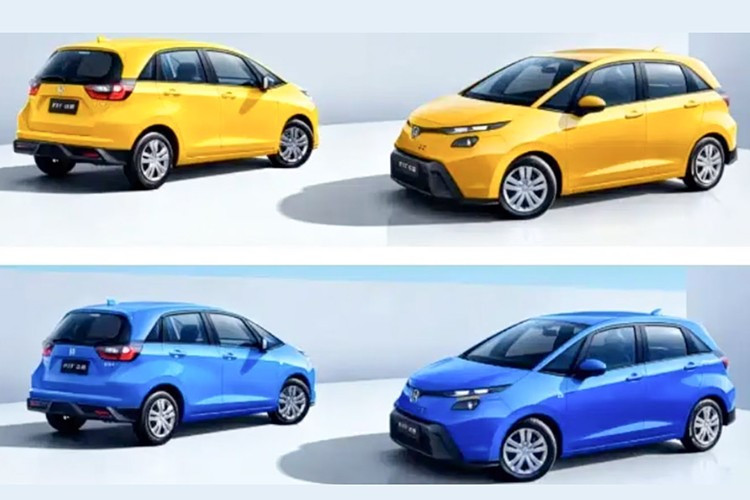 Honda chỉ bán Jazz mới với một cấu hình duy nhất, đi kèm mâm 15 inch và 3 màu sơn mới, gồm vàng Fiery Yellow, xanh Dynamic Blue cùng trắng Starry Night White. Xe dài hơn một chút so với trước, đạt 4.169 mm, trong khi chiều dài cơ sở vẫn giữ ở mức 2.530 mm.