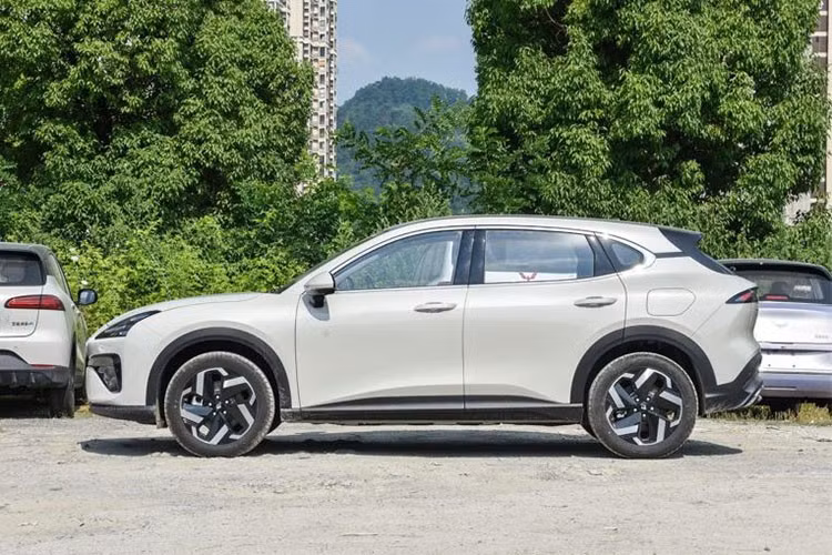 Điểm nhấn của Baojun Yunhai nằm ở phần đầu xe là cụm đèn chiếu sáng hình tam giác tích hợp dải đèn định vị ban ngày có nét tương đồng với các dòng xe hạng sang Porsche. Đối với biến thể hybrid cắm sạc (PHEV), cản trước được tinh chỉnh với các hốc hút gió bổ sung nhằm tối ưu hóa khả năng làm mát cho động cơ đốt trong.