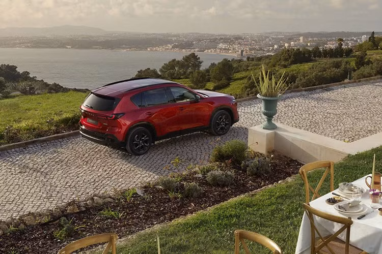 Ở vị trí cao nhất là CX-5 2.5 S Premium Plus, xe được trang bị cốp điện rảnh tay, hệ thống đèn pha thích ứng, màn hình giải trí lớn 15,6 inch, lẫy chuyển số và hệ thống cá nhân hóa người lái. Đặc biệt, xe sở hữu tính năng hỗ trợ chuyển làn tự động khi bật xi-nhan, kết hợp với kiểm soát hành trình thích ứng và giữ làn đường. Ngoài ra, còn có hệ thống giám sát người lái, cảnh báo phương tiện cắt ngang phía trước và camera quan sát 360 độ.