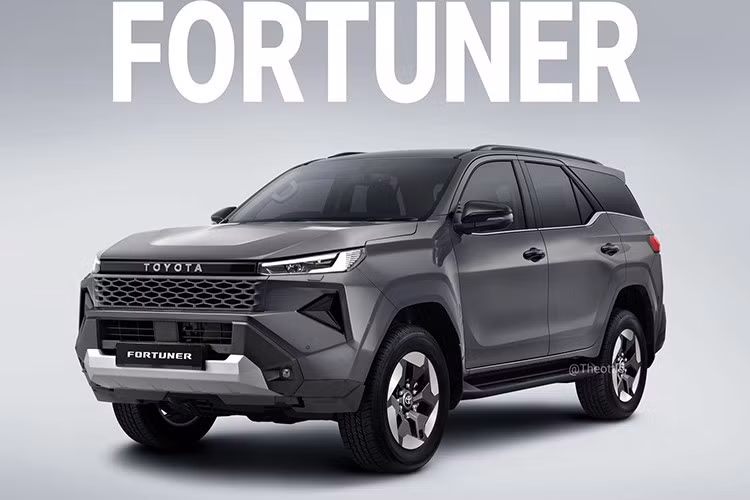 Dù chưa có thông tin chính thức từ hãng xe Nhật Bản, hình ảnh Toyota Fortuner thế hệ mới kết hợp DNA của Hilux và RAV4 từ Theottle đang thu hút sự chú ý lớn trong cộng đồng yêu xe toàn cầu, khi Fortuner được kỳ vọng sẽ sớm bước sang thế hệ mới sau hơn 10 năm duy trì nền tảng cũ.