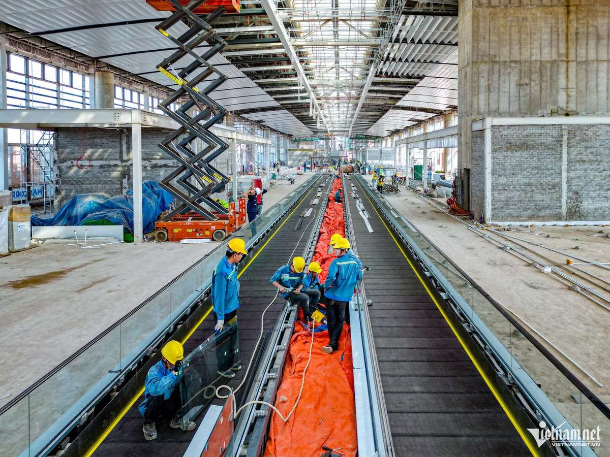 View - Bên trong nhà ga hình bông sen của sân bay Long Thành sắp hoàn thiện | Báo Tri thức và Cuộc sống - TIN TỨC PHỔ BIẾN KIẾN THỨC 24H