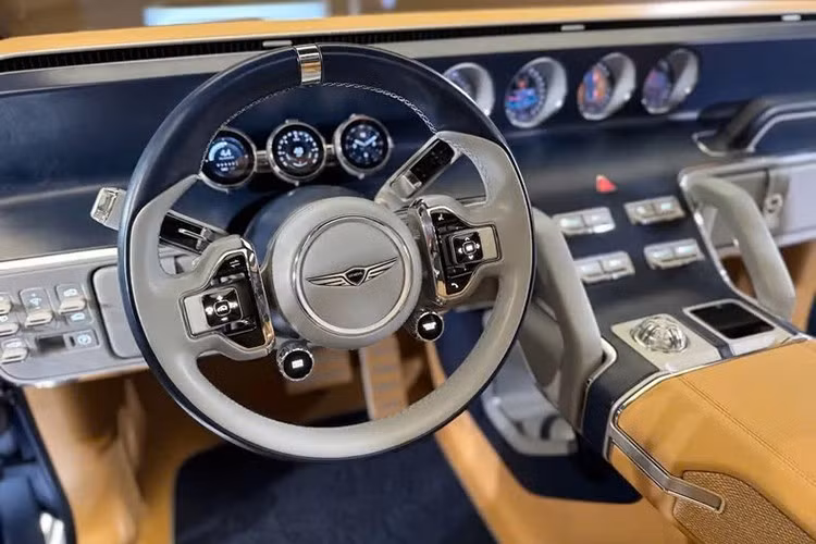 Theo dự đoán, mẫu SUV địa hình mới của Genesis sẽ không phải thuần điện, mà nhiều khả năng sử dụng động cơ V6 3.5L hiện có hoặc một biến thể hybrid.