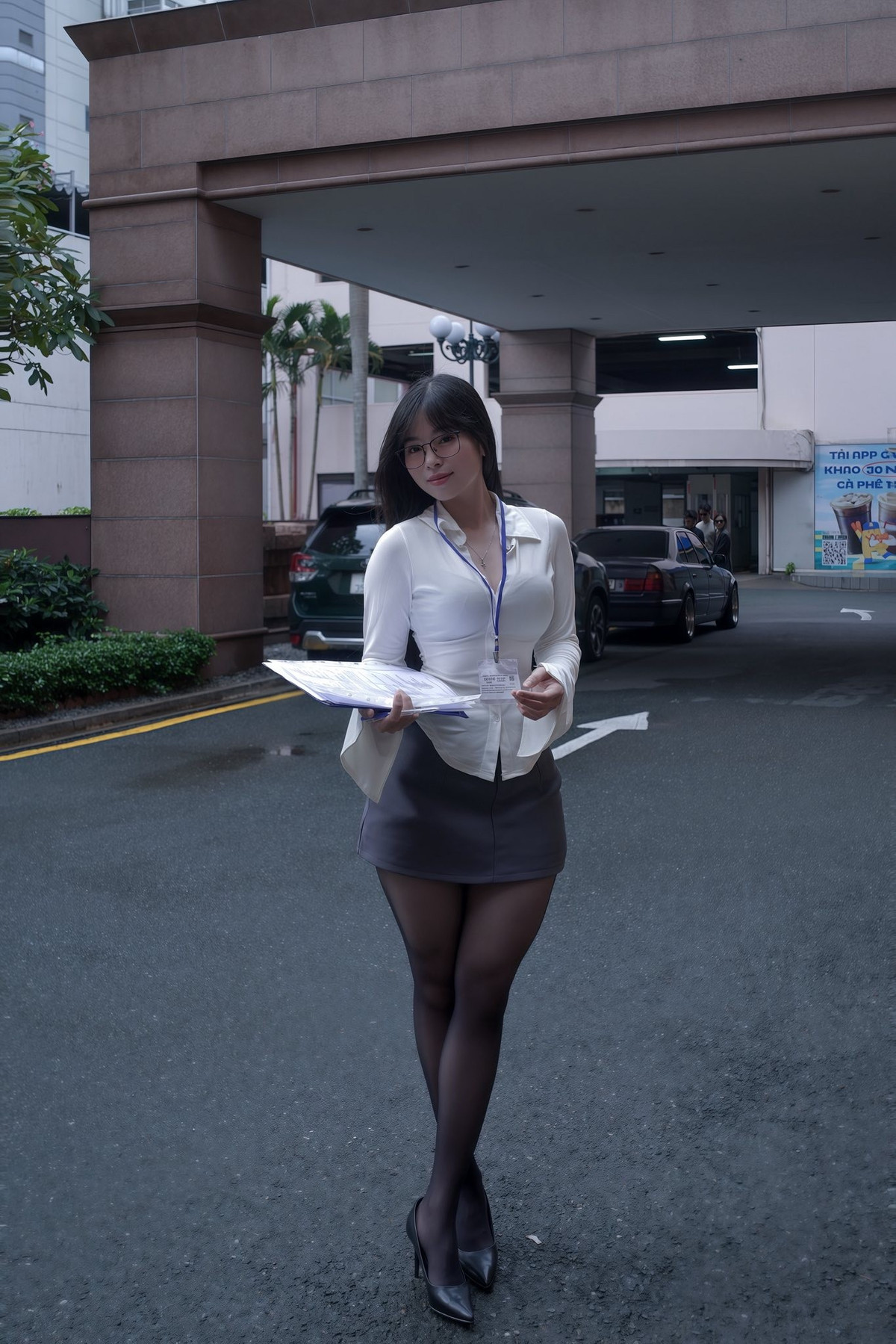 Nhiều lời khen có cánh xuất hiện liên tục dưới phần bình luận trong loạt ảnh của Đ.D: “Đúng chuẩn thư ký trong mơ”, “Đồ công sở đẹp thật”, “Không thể tin đây là cùng một người”...