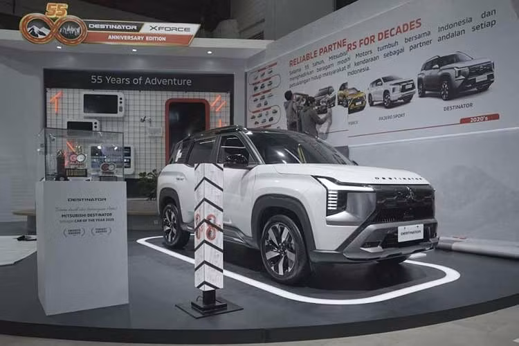 Mới đây, Mitsubishi đã chính thức giới thiệu phiên bản đặc biệt "55th Anniversary Edition" dành cho bộ đôi Destinator và Xforce tại Đông Nam Á. Đây không chỉ là cột mốc đánh dấu hành trình hơn nửa thế kỷ của hãng xe Nhật Bản tại Indonesia, mà còn là lời khẳng định vị thế thông qua những cải tiến thiết thực về công nghệ và diện mạo.