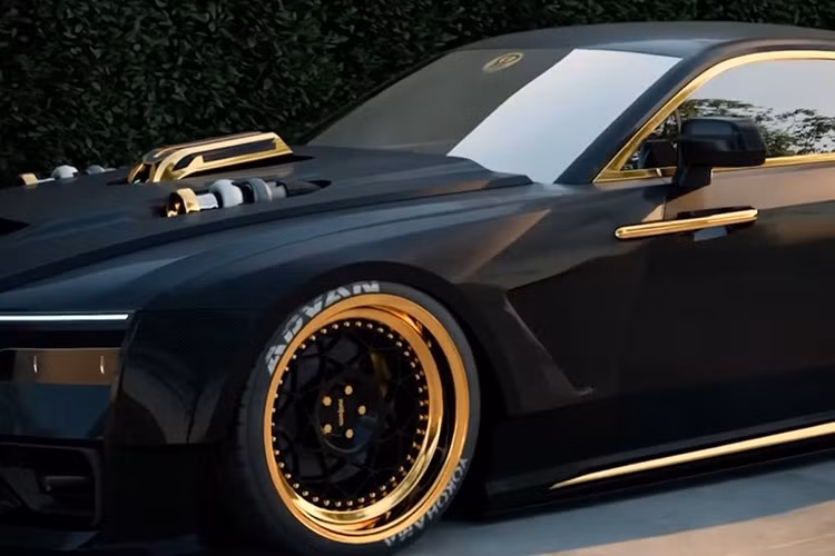 Trên thực tế, khoảng sáng gầm xe quá thấp có thể khiến ngay cả một hòn đá nhỏ cũng có thể gây hư hại cho thân hình tuyệt đẹp đó. Do đó, một hệ thống treo khí nén có thể điều chỉnh được sẽ nâng và hạ thân xe chỉ bằng một nút bấm.