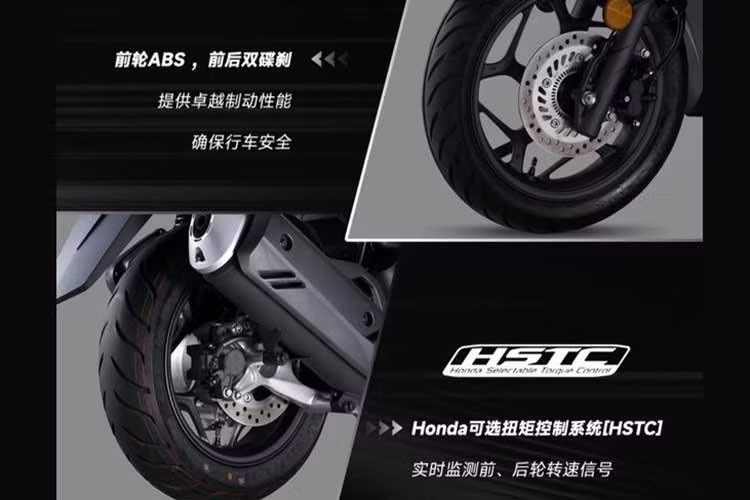 Một cải tiến lớn khác là hệ thống giảm xóc sau được nâng cấp thành loại giảm chấn nitơ túi khí KYB, giúp xe vận hành êm ái hơn. Xe có trang bị khởi động không cần chìa khóa, cổng sạc Type-C, nắp bình xăng tích hợp và cụm công tắc hiện đại kiểu ADV350 đều góp phần nâng cao trải nghiệm sử dụng, đặc biệt với nhóm khách hàng yêu thích sự tiện nghi.