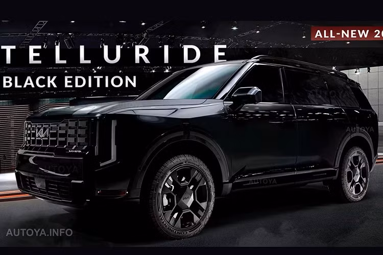 Dù Kia Telluride thế hệ thứ hai chỉ vừa ra mắt, các bản dựng kỹ thuật số đã nhanh chóng xuất hiện để thỏa mãn trí tưởng tượng của người hâm mộ. Trong số đó, phiên bản "Black Edition" do kênh YouTube AutoYa thực hiện đang thu hút sự chú ý nhờ thiết kế ấn tượng, đậm chất viễn tưởng và đầy cá tính.