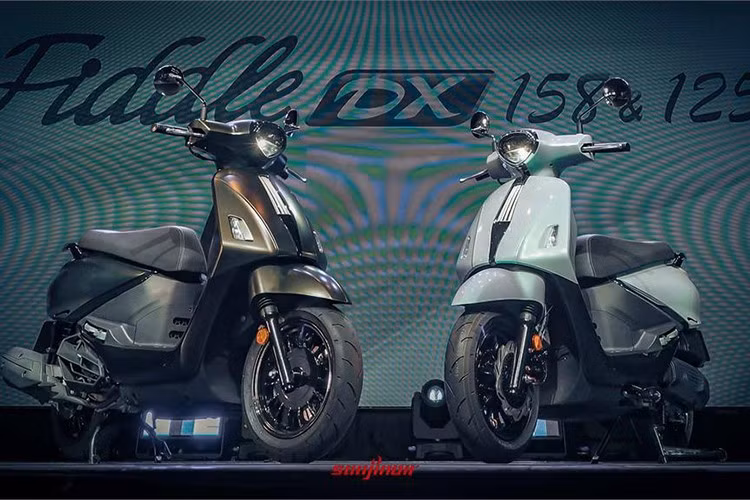 SYM Fiddle DX 158 2025 mới là mẫu tay ga kiểu Neo-Retro, cạnh tranh trực tiếp với Kymco Like và Suzuki Saluto. Trước đây, SYM từng sử dụng động cơ 125cc cho Fiddle DX.