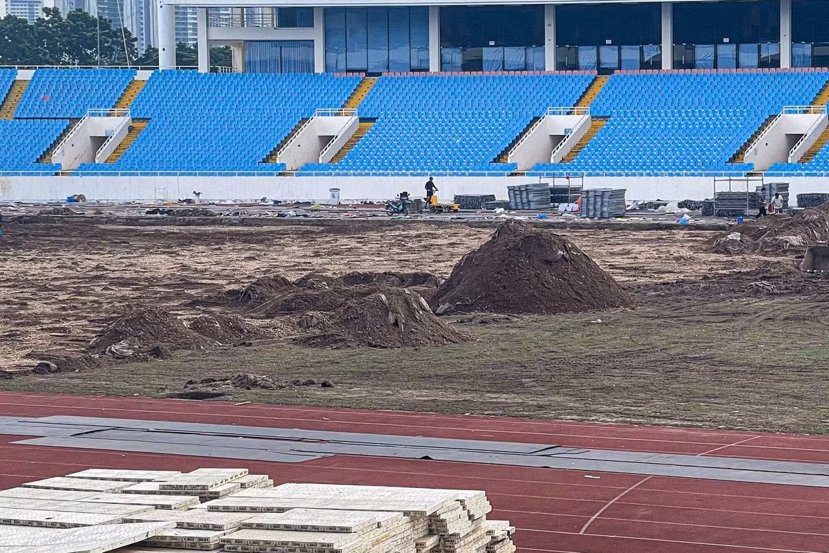 Dẫn nguồn từ Báo VTC, theo lãnh đạo Cục Thể dục thể thao, sân Mỹ Đình hiện nay ưu tiên xử lý vấn đề liên quan đến mặt cỏ trước. Một số hạng mục khác được tính toán sửa chữa sau do các vấn đề về kinh phí.