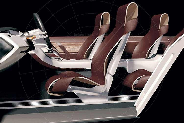 Camera của xe được thiết kế thay thế cho gương chiếu hậu hai bên từ rất lâu trước khi chúng trở thành tính năng được trang bị trên xe sản xuất hàng loạt. Tuy nhiên, sau 23 năm kể từ khi bản concept được chế tạo, chúng đã biến mất.