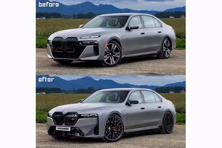 Tuy nhiên, bản phác thảo của Kelsonik cho thấy nếu M7 xuất hiện, đó sẽ là một kiệt tác đúng nghĩa. Với thiết kế lấy cảm hứng từ ngôn ngữ M Performance mới, chiếc sedan cỡ lớn được “lột xác” hoàn toàn so với 7-Series hiện hành.