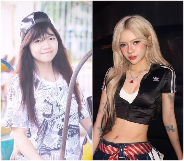 Quan sát loạt ảnh cũ, Ciin có ngoại hình mang đậm vẻ ngây thơ, khuôn mặt tròn, đầy đặn, mang nét dễ thương đặc trưng của tuổi mới lớn.