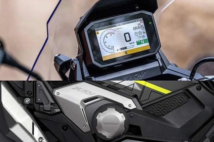 Màn hình TFT 5 inch được nâng cấp, hỗ trợ kết nối điện thoại qua Honda RoadSync và điều khiển bằng cần gạt 4 hướng có đèn nền ở ghi đông trái. Hướng tới mục tiêu bảo vệ môi trường của Honda (cùng với việc sử dụng các vật liệu tái chế ở phần thân xe), dàn nhựa (bộ quây) được làm từ nhựa sinh khối Durabio, giúp giảm phát thải CO2 khi sản xuất. Kính chắn gió, cũng từ Durabio, có thể điều chỉnh dễ dàng chỉ bằng tay trái qua 3 nấc.