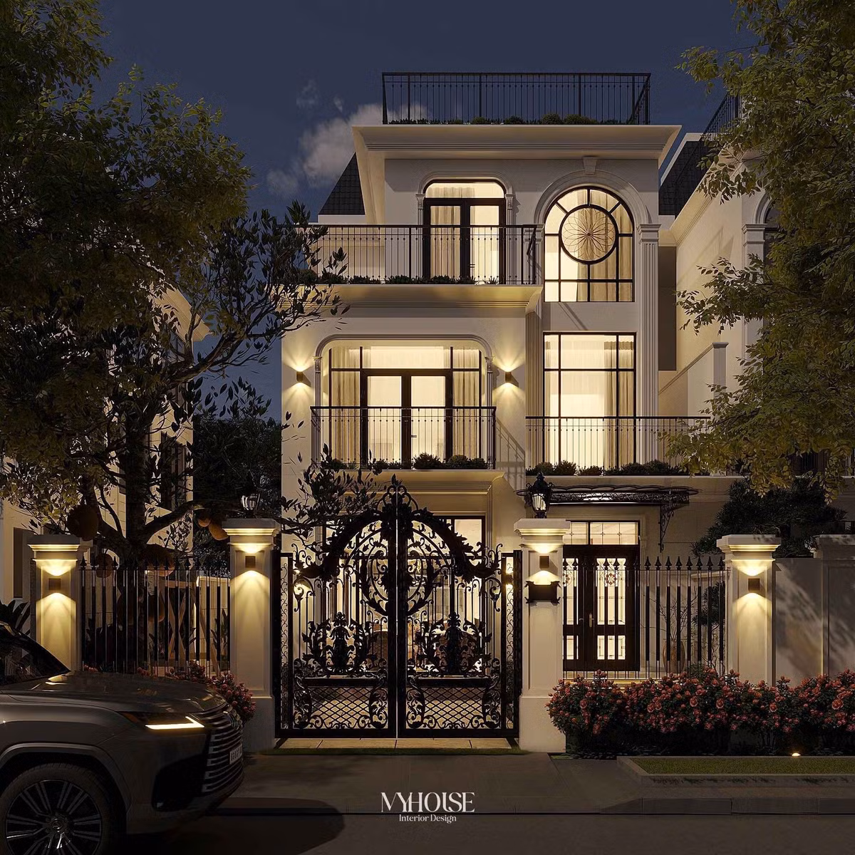 Trước đó, Thành Chung cũng đã hé lộ bản thiết kế căn nhà.