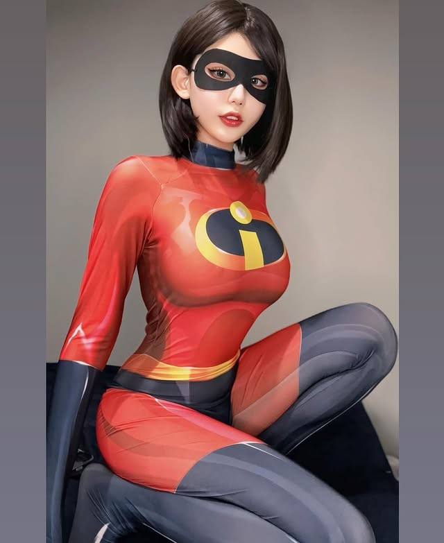 Từng đường cong được tôn lên hoàn hảo, kết hợp với ánh mắt sắc sảo và thần thái tự tin khiến người xem khó có thể rời mắt.