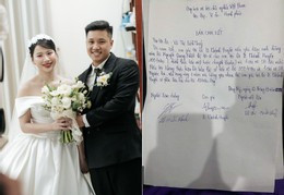 Bản cam kết mẹ Huyền viết khi biết con gái yêu anh hàng xóm