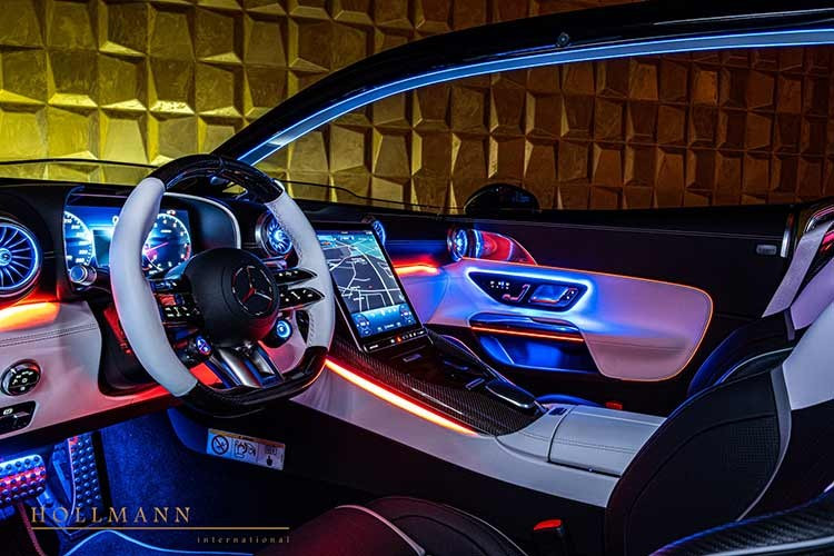 Mercedes-AMG PureSpeed sử dụng cơ cấu cánh gió điều khiển điện thay vì cánh gió cỡ lớn của gói AMG Aerodynamics trên SL-Class. Nội thất của Mercedes-AMG PureSpeed không có nhiều khác biệt so với SL-Class tiêu chuẩn.