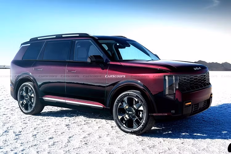 Thiết kế thân xe sử dụng trụ A sơn đen, phần mái nổi và các chi tiết ốp hốc bánh xe tạo điểm nhấn kỹ thuật. Đuôi xe được thiết kế dựng đứng, đèn hậu dọc và mặt sau vuông vức.