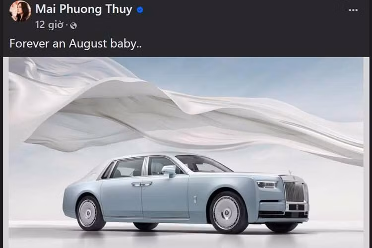 Hoa hậu Việt Nam 2006 không cung cấp thêm thông tin về mẫu xe hay mối liên hệ giữa chiếc Rolls-Royce với bản thân. Vì vậy, chưa có cơ sở để xác định đây có phải phương tiện thuộc sở hữu của Mai Phương Thúy hay không. Dù vậy, bài đăng vẫn nhanh chóng nhận được sự quan tâm bởi xuất hiện đúng dịp sinh nhật của cô.