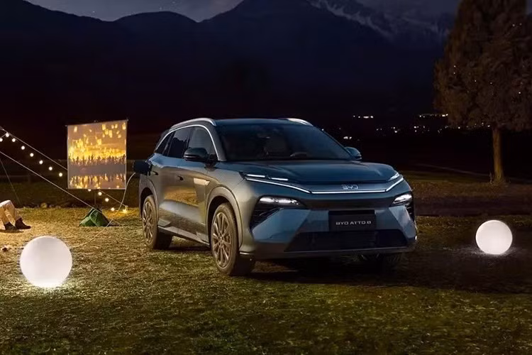 Sẽ không ngạc nhiên nếu mẫu xe BYD Atto 8 cũng sẽ sớm được bán ở Việt Nam.