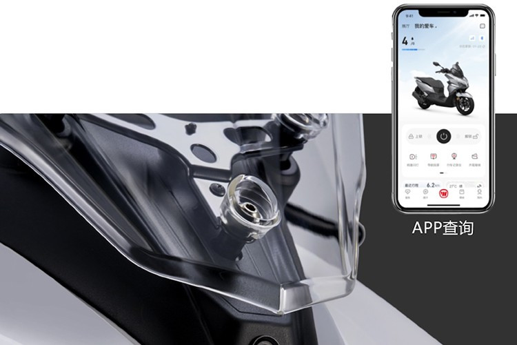 Thân xe nhấn mạnh tính thể thao, mang dáng dấp của một chiếc mô tô phân khối lớn hay "Moge Look", đặc biệt là kính chắn gió trước cao và tách biệt với yếm xe tương tự ADV160 (nhưng không thể điều chỉnh).