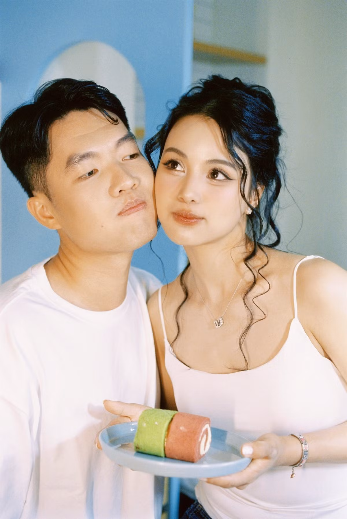 Ánh Nguyệt và Đức Phát chính thức "thả hint" hẹn hò vào năm 2024 sau khi cùng tham dự Olympic.