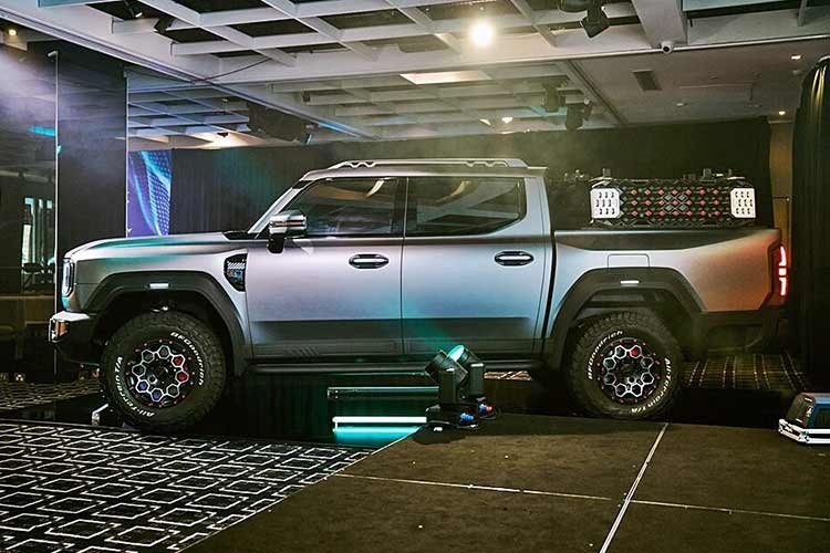 Mang mã nội bộ KP31, mẫu xe bán tải này hiện mới chỉ dừng lại ở mức ý tưởng. Chery KP31 mới được trưng bày đóng vai trò như hình ảnh xem trước cho phiên bản thương mại dự kiến ra mắt tại thị trường Úc vào quý IV năm nay.