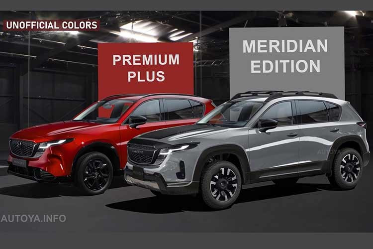 Mazda CX-5 thế hệ thứ ba vừa chính thức ra mắt tại các thị trường lớn như châu Âu, Mỹ và Australia vào tháng 7/2025, cộng đồng yêu xe lại tiếp tục “dậy sóng” với hình ảnh phác họa phiên bản off-road mang tên CX-5 Meridian Edition 2027. Tuy chưa được Mazda xác nhận chính thức, nhưng bản dựng kỹ thuật số này đang tạo nên làn sóng kỳ vọng lớn từ những người đam mê khám phá.