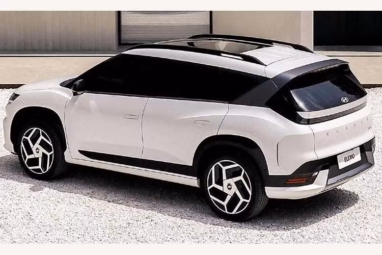 Mẫu xe SUV điện Hyundai Elexio 2026 này sở hữu ngôn ngữ thiết kế mới mẻ, khác biệt so với dòng xe Ioniq đang được bán ra trên thị trường. Phần đầu của xe nổi bật với thiết kế không lưới tản nhiệt.