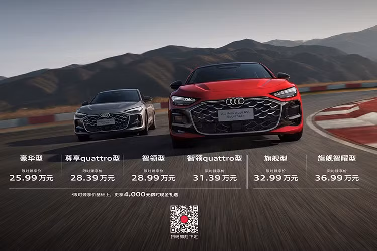 Trong nửa đầu năm nay, thương hiệu xe sang Audi vẫn là thương hiệu dẫn đầu về doanh số ở phân khúc xe có giá trên 48.650 USD tại thị trường tỷ dân Trung Quốc.