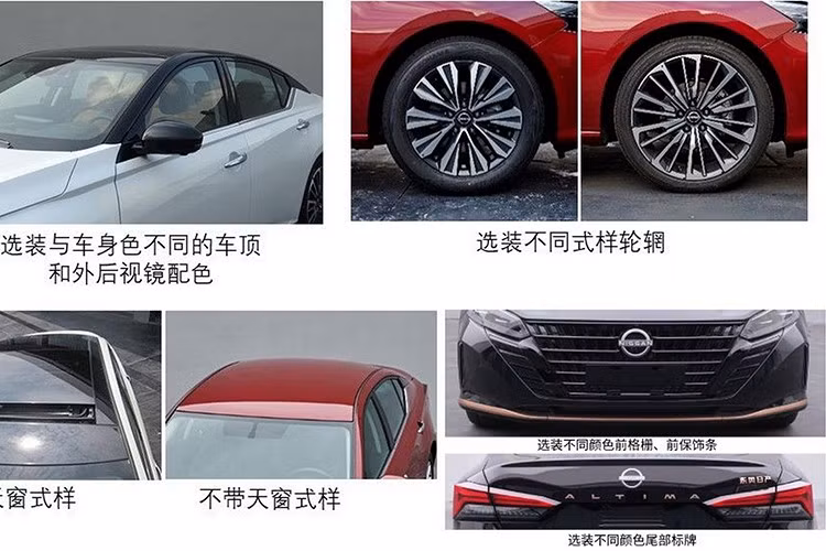 Ở hai bên sườn, mẫu sedan hạng D này hầu như không thay đổi, trừ bộ vành la-zăng. Tùy theo phiên bản, xe sẽ được trang bị mâm sơn hai tông màu với phần trên tương phản, tạo cảm giác cao cấp hơn.