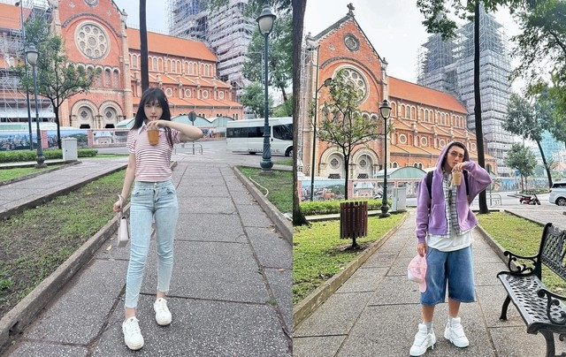 Không chỉ dừng lại ở việc tham quan và thưởng thức văn hóa địa phương, Roroki còn khiến cộng đồng mạng "đứng ngồi không yên" khi chia sẻ những bức ảnh chụp tại các địa điểm quen thuộc mà Sơn Tùng M-TP từng check-in.